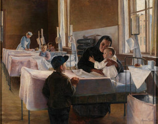Surgery at the hospital - Anna Sahlsten — artwork view