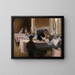 Surgery at the hospital - Anna Sahlsten — framed artwork on a wall