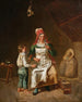 Mother and Son with a Bird - Anne-Geneviève Greuze — artwork view