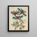 Fantastic Flowers Painting - Anne Allen — framed artwork on a wall