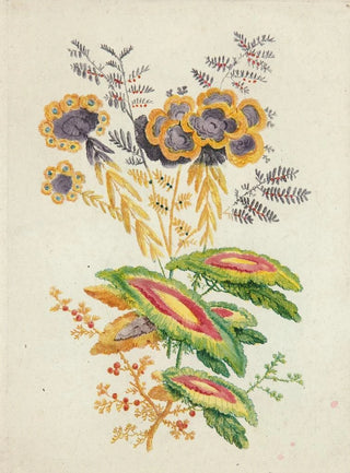 Fantastical Flowers from the New Series of Flower Notebooks, Ideal for Designers and Painters - Anne Allen — artwork view