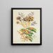 Fantastical Flowers from the New Series of Flower Notebooks, Ideal for Designers and Painters - Anne Allen — framed artwork on a wall
