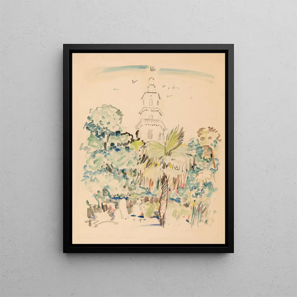Untitled Painting - Anne Goldthwaite — framed artwork on a wall