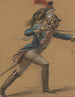 French dragon study for The Revolt of Cairo - Anne-Louis Girodet-Trioson — artwork view