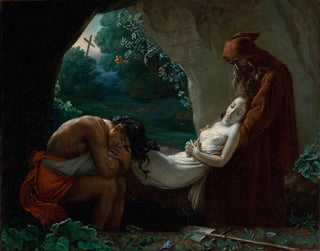 Burial of Atala - Anne-Louis Girodet-Trioson — artwork view