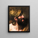Study of Capaneus - Anne - Louis Girodet - Trioson — framed artwork on a wall