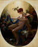 Portrait of Mlle Lange as Danae - Anne-Louis Girodet-Trioson — artwork view
