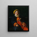 Portrait of the Katchef Dahouth Christian Mamelouk - Anne-Louis Girodet-Trioson — framed artwork on a wall
