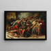 Sketch for The Revolt of Cairo - Anne-Louis Girodet-Trioson — framed artwork on a wall