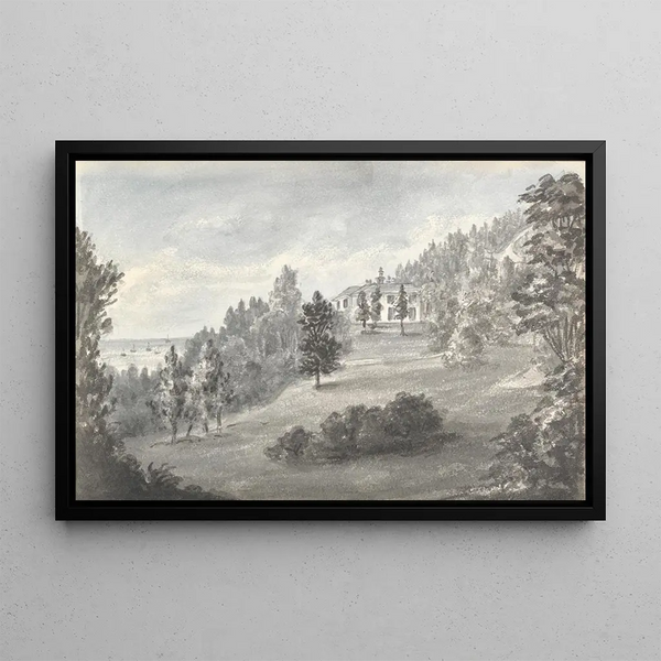 Encombe September 30, 1831 - Anne Rushout — framed artwork on a wall
