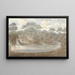 Lower Thornery Sezincote 1824 - Anne Rushout — framed artwork on a wall