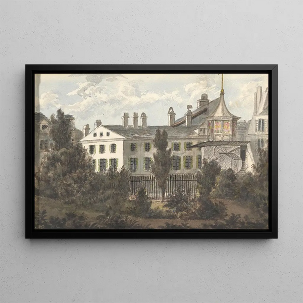 N° 134 Rue du Faubourg Saint-Honoré, Paris - Anne Rushout — framed artwork on a wall
