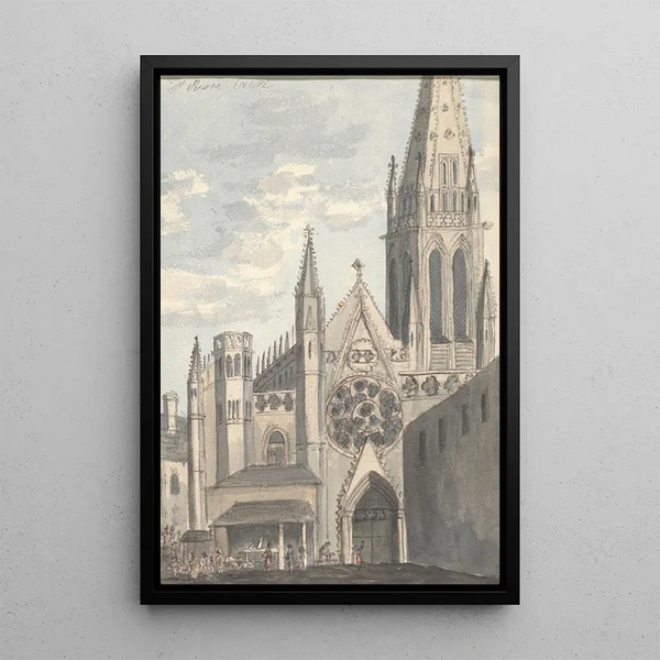 Reproduction of the painting Saint-Pierre Caen - Anne Rushout