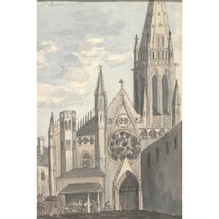 Reproduction of the painting Saint-Pierre Caen - Anne Rushout