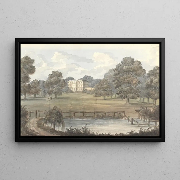 Wanstead Grove, Essex - Anne Rushout — framed artwork on a wall