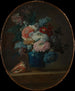 Vase of Flowers and Shell - Anne Vallayer-Coster — artwork view