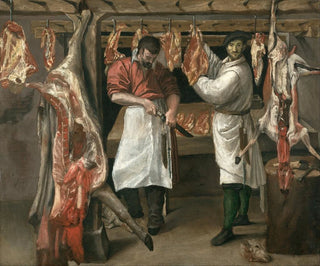La Boucherie - Annibale Carracci — artwork view