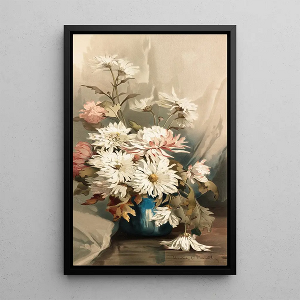 Reproduction of the painting Chrysanthemums No. 5 - Annie Nowell