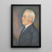 Charles William Eliot - Annie Ware Sabine Siebert — framed artwork on a wall