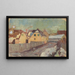Village - Anny Dollschein — framed artwork on a wall