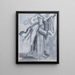 Chiffre - Anny Dollschein — framed artwork on a wall