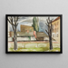 Backyard - Anny Dollschein — framed artwork on a wall