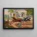 A team of shock at a frantic pace - Anonymous — framed artwork on a wall