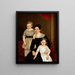 A family group - Anonymous — framed artwork on a wall