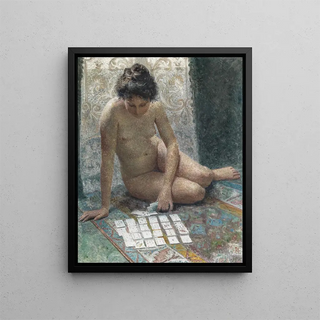 A deck of cards - Anonymous — framed artwork on a wall