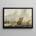 A Gentle Breeze - Anonymous — framed artwork on a wall