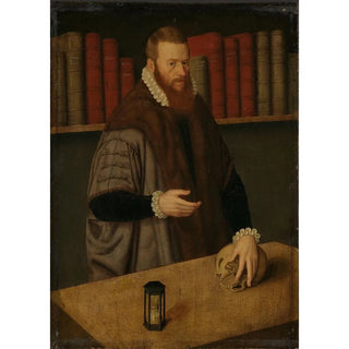 A doctor in his library - Anonymous — artwork view