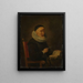 A Scholar - Anonymous — framed artwork on a wall