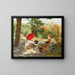 A tender moment - Anonymous — framed artwork on a wall