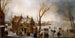 Winter Scene on Ice - Anonymous — artwork view
