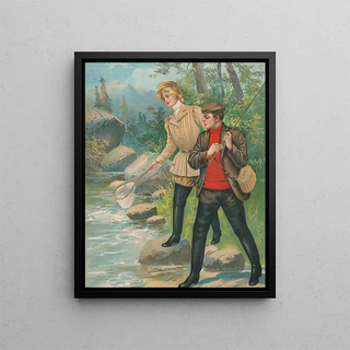 A critical moment - Anonymous — framed artwork on a wall