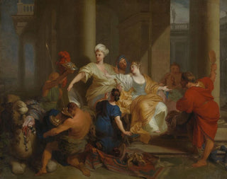 Achille discovered among Lycomède's daughters - Anonymous — artwork view