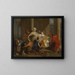 Achille discovered among Lycomède's daughters - Anonymous — framed artwork on a wall
