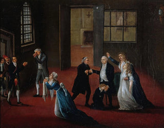 Farewell of Louis XVI to his family on January 20, 1793 - Anonymous — artwork view