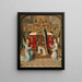 Adoration of the Sacrament - Anonymous — framed artwork on a wall