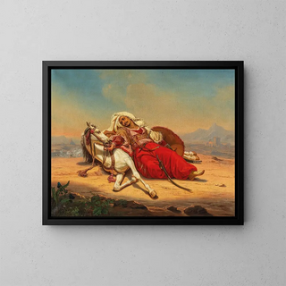 After the Battle - Anonymous — framed artwork on a wall
