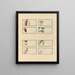 Album of Chinese watercolor paintings of Asian fruits Pl26 - Anonymous — framed artwork on a wall