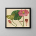 Album de aquarelles de fruits et fleurs asiatiques Pl12 - Anonyme — framed artwork on a wall