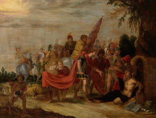 Alexandre and Diogenes - Anonymous — artwork view
