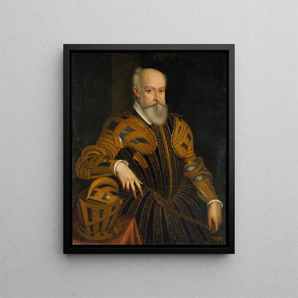 Alphonse II d'Este 1533-1597 Duke of Ferrara - Anonymous — framed artwork on a wall