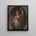 Allegory of Justice Themis - Anonymous — framed artwork on a wall