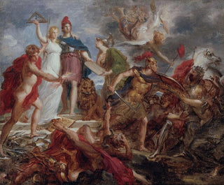 Revolutionary Allegory of Liberty, Equality, and Civilization Repelling Despotism - Anonymous — artwork view