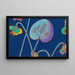 Cyclamen V - Anonymous — framed artwork on a wall