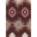 Horizontal garland branches with abstract scrolls and rosettes flanked by stylized leaves and framed by an interlaced ornamental pattern - Anonymous — artwork view