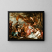 Amaryllis and Mirtillo, scene from Pastor Fido by Guarini - Anonymous — framed artwork on a wall