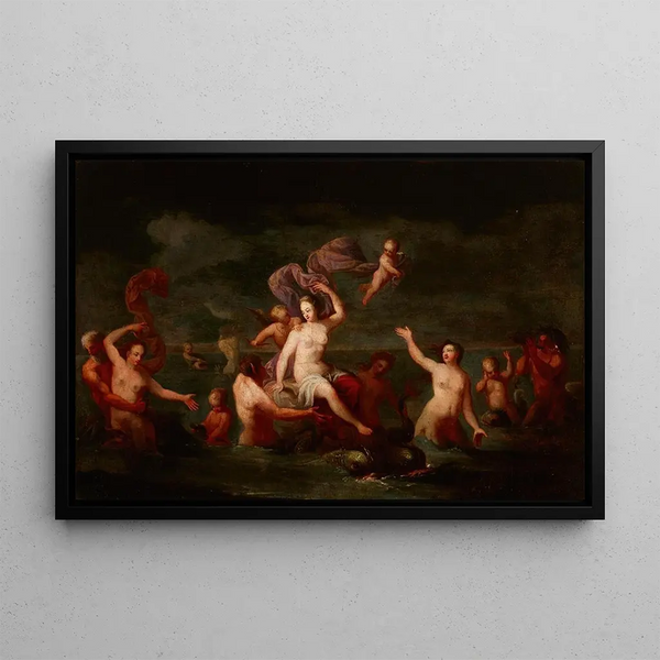 Amphitrite - Anonymous — framed artwork on a wall